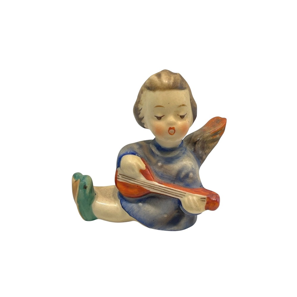 Goebel Hummel Joyous News #238A‎ Angel With Musical Instrument Figurine